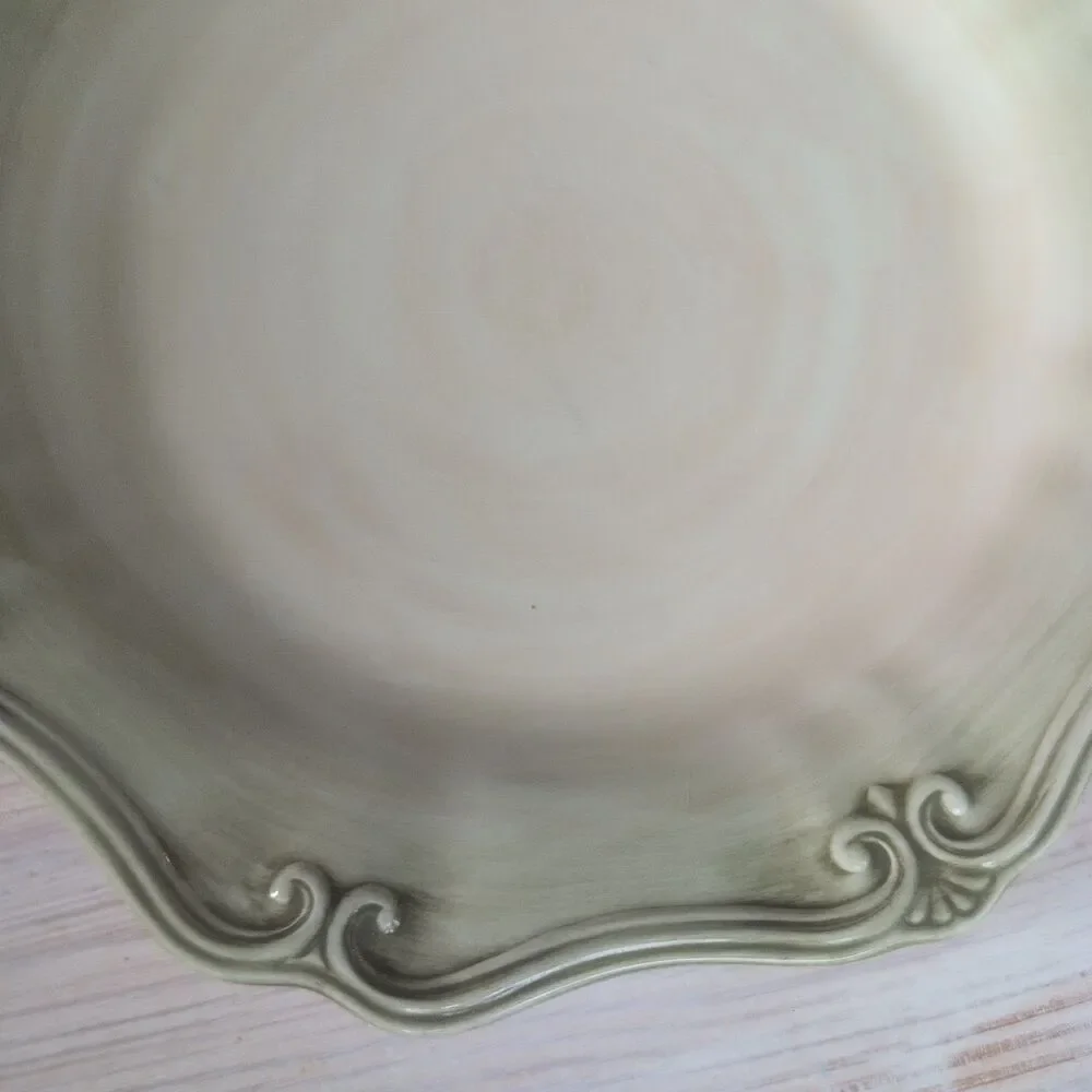 Lenox Dinner Plate Green Colore Verde VERDE 9” Italy